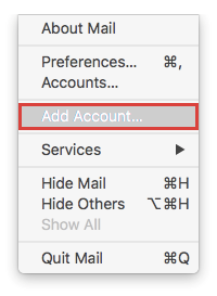 new mac email address