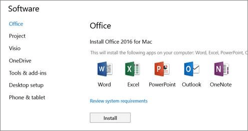 installing office 2016 on mac stuck