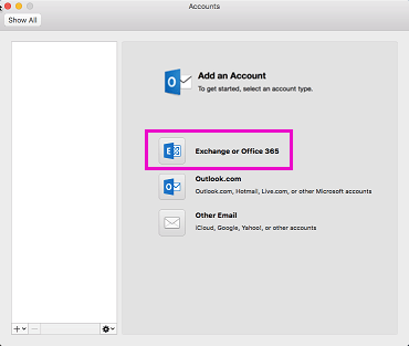 outlook for mac will not let me add a gmail account