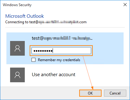 how to connect outlook 2016 to exchange