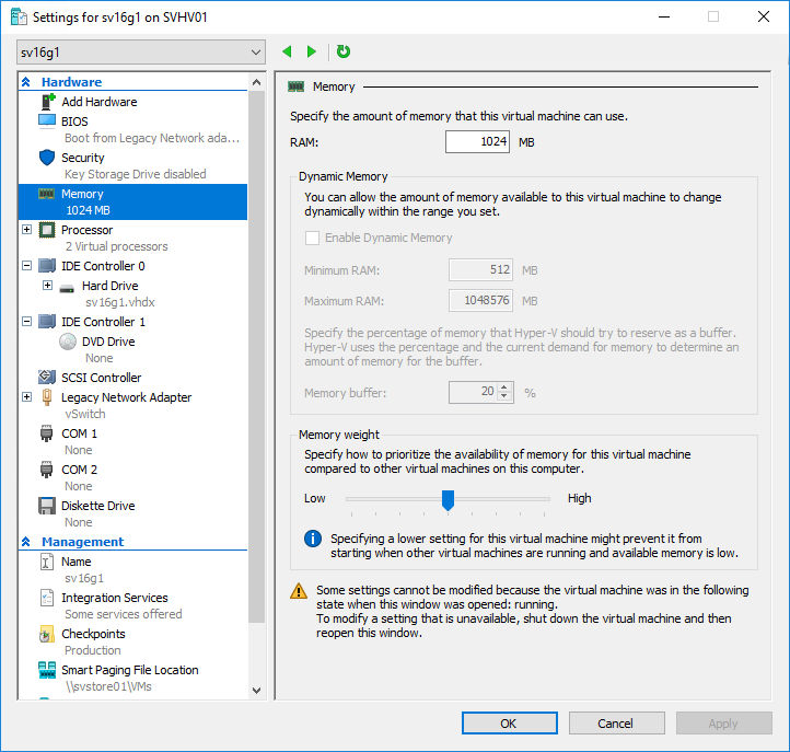 Ubuntu hyper v. Мониторинг виртуальных машин Hyper-v Zabbix. Ram settings. Memory settings. Low настройки.