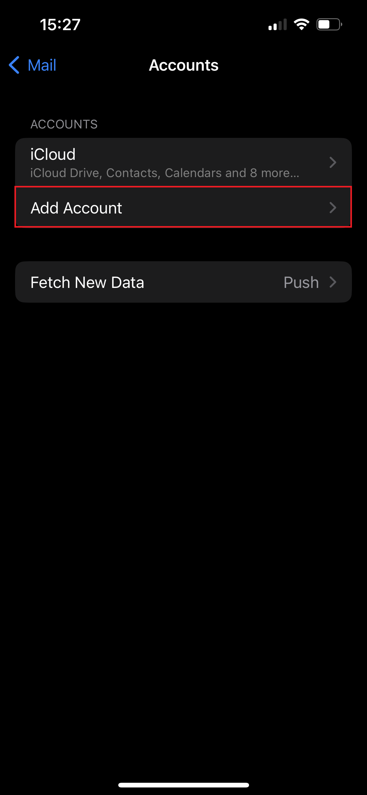 Configure Mail App on iOS Mobile Device (iPhone, iPad) – Hostway Help ...